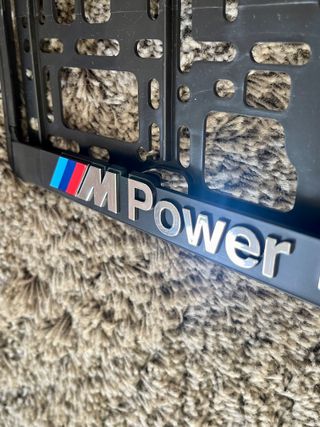 Portamatriculas BMW M Power Motorsport