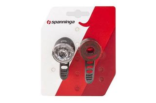 Set Luces Bici Spanninga USB Delantera y Trasera