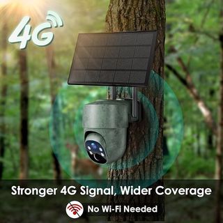 WOLFANG WT06 Cámara Caza Solar 4G 8200mAh 2.5K