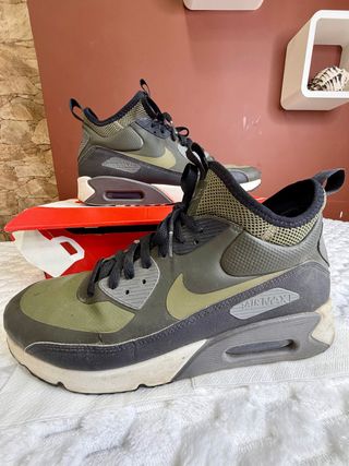 Nike Air Max 90 Zapatillas Botín Verde Negro