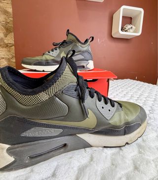 Nike Air Max 90 Zapatillas Botín Verde Negro