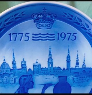 Piatto Royal Copenaghen 1775-1975