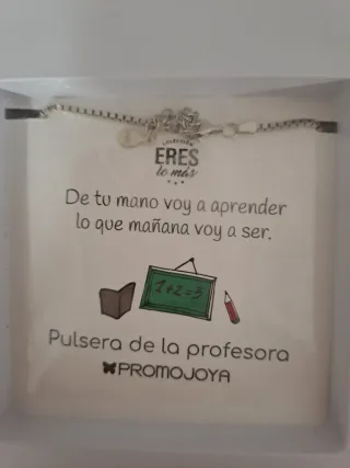 Pulsera Profesora Eres lo más PROMOJOYA