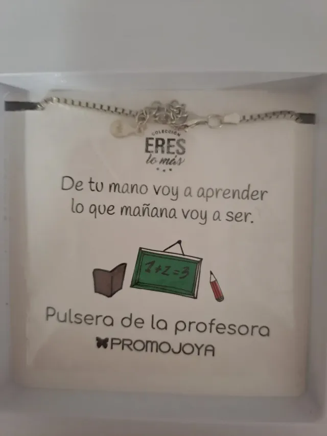 Pulsera Profesora Eres lo más PROMOJOYA