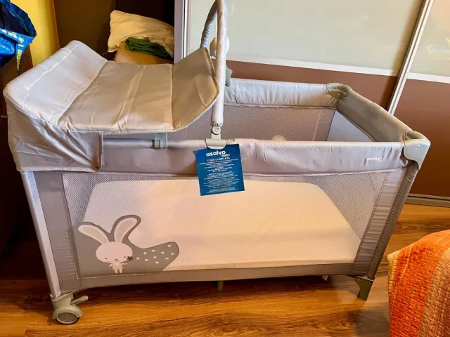 Cuna de viaje Asalvo nueva