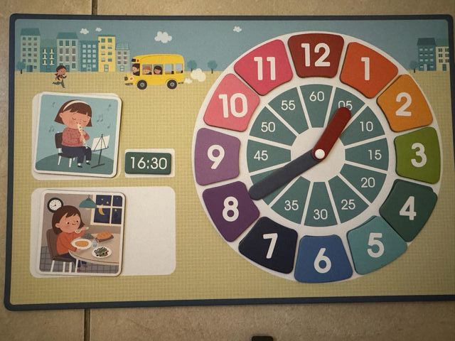 Juego Magnético Apli Kids Aprender la Hora