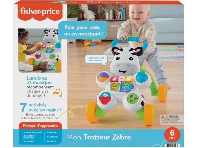 Fisher-Price Cebra Andador Parlanchina