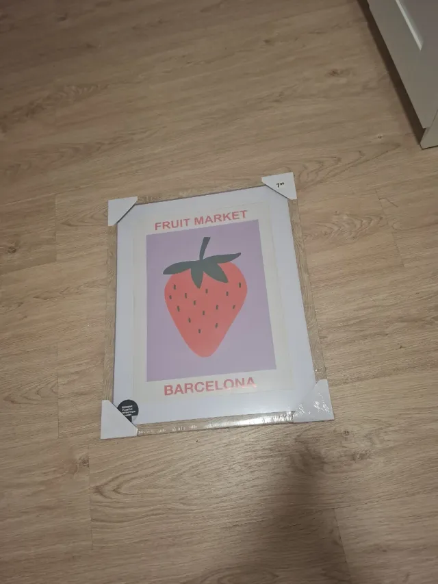 Cuadro Fruit Market Barcelona