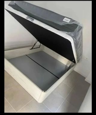 Camas canapé completas con colchón incluido