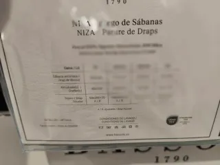Juego sábanas Bassols Niza Verde 150/160