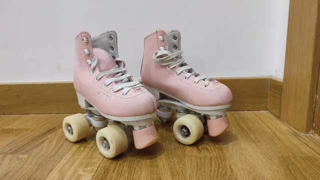 Patines rosas talla 31 oxelo