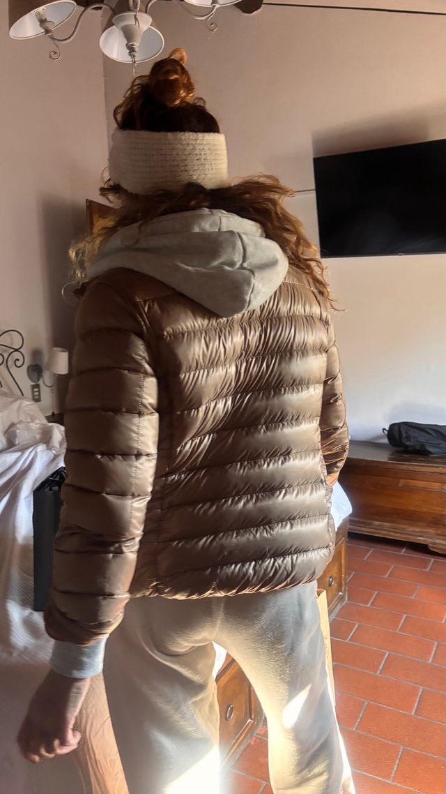 Piumino Pennyblack bronzo/biscotto