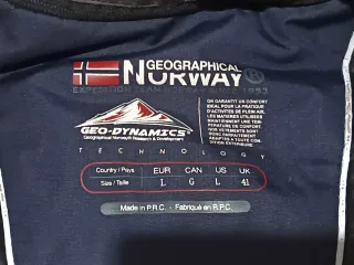 Chaqueta Polar geographical norway