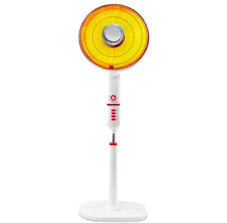 Stufa Elettrica Parabola 39cm Carbonio 450W e 900W