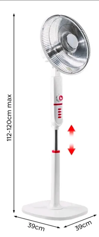 Stufa Elettrica Parabola 39cm Carbonio 450W e 900W