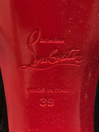 Zapatos Christian Louboutin Talla 39