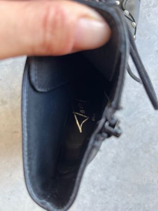 Botines Toral Cuero Tachuelas Talla 37 Nuevos