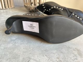 Botines Toral Cuero Tachuelas Talla 37 Nuevos