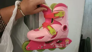 Patines ajustables Talla 30-32 Rosa