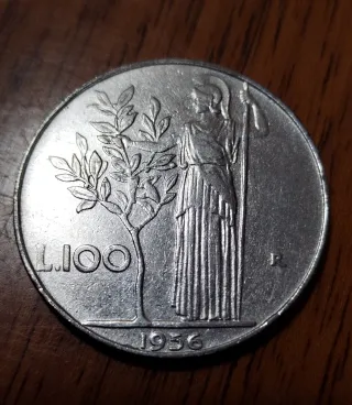 Moneta 100 Lire 1956