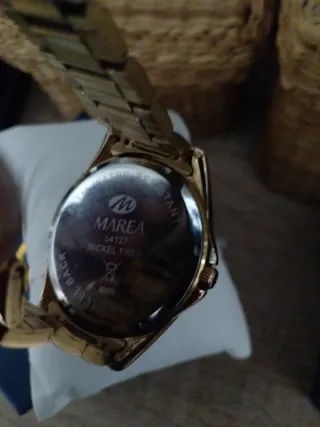 Reloj Marea Dorado Hombre