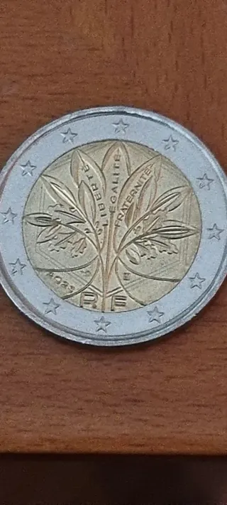 Moneda 2 Euros Francia 2023