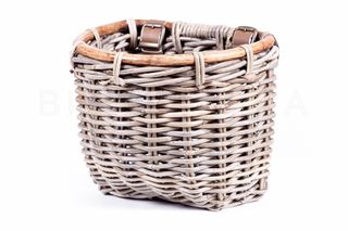 Cesta Mimbre Kubu Bulb para Bicicleta
