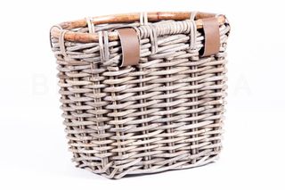 Cesta Mimbre Kubu Bulb para Bicicleta