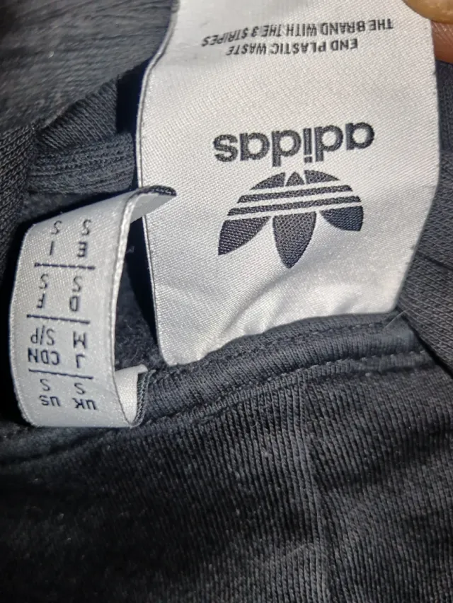 Felpa Adidas Originals Uomo Logo Militare