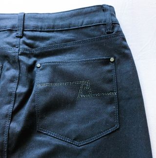 Falda Zara Negra Elástica Talla 34-38