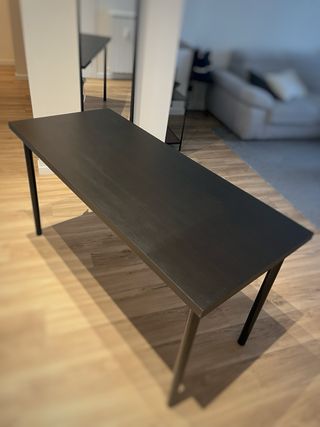 Scrivania moderna legno e metallo