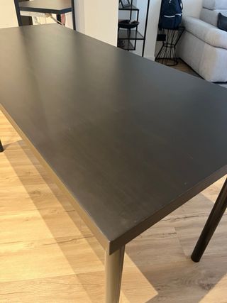 Scrivania moderna legno e metallo