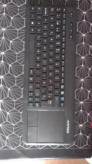 Teclado inalámbrico Mitsai negro