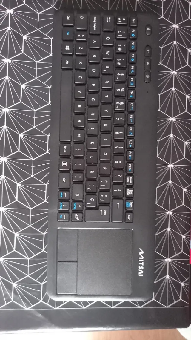Teclado inalámbrico Mitsai negro