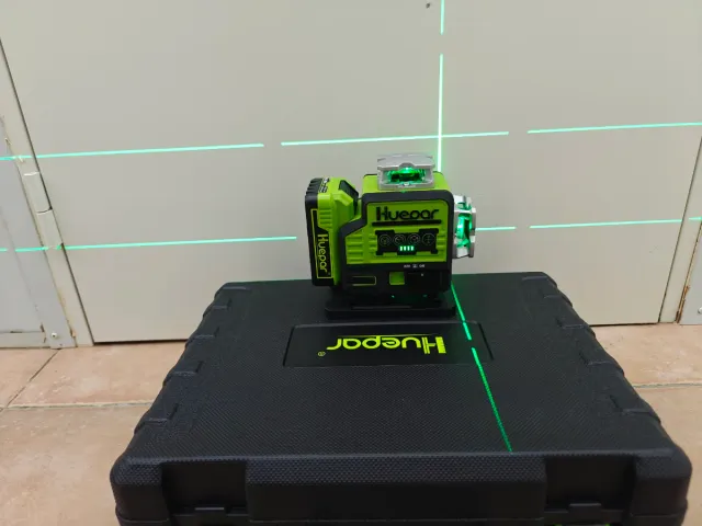 Nivel laser huepar con receptor láser