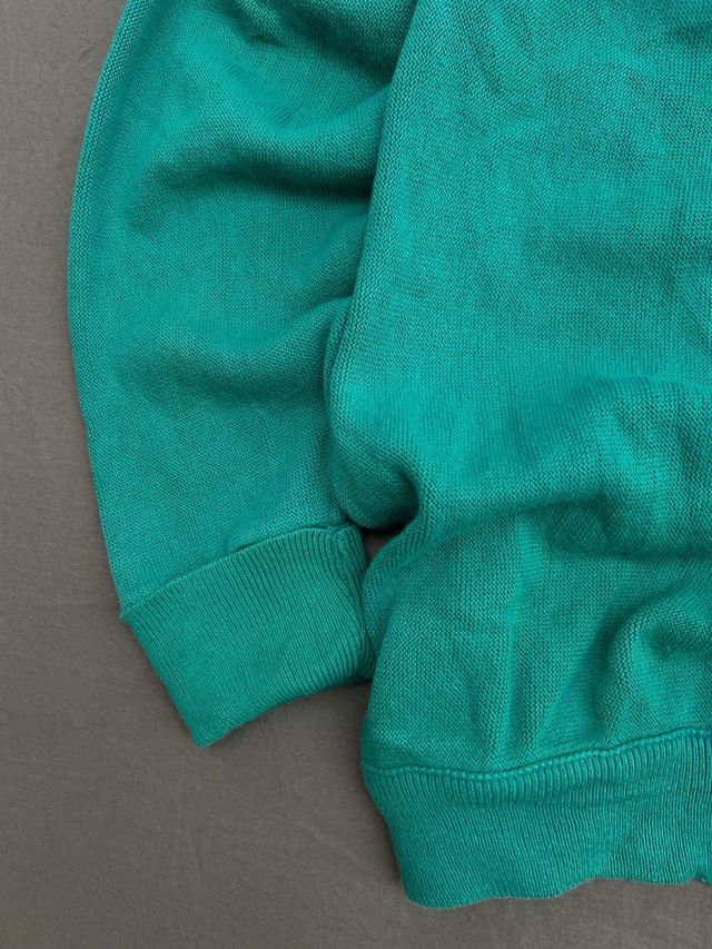 Cárdigan Lacoste Vintage 90s Verde