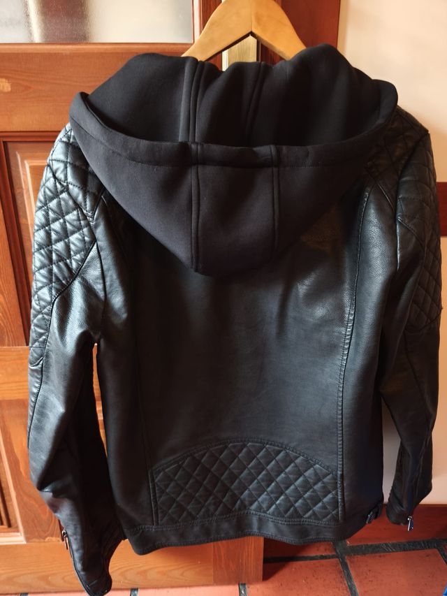 Chaqueta Juvenil Negra Talla M