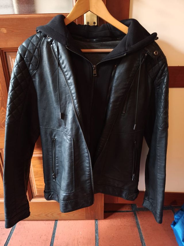 Chaqueta Juvenil Negra Talla M