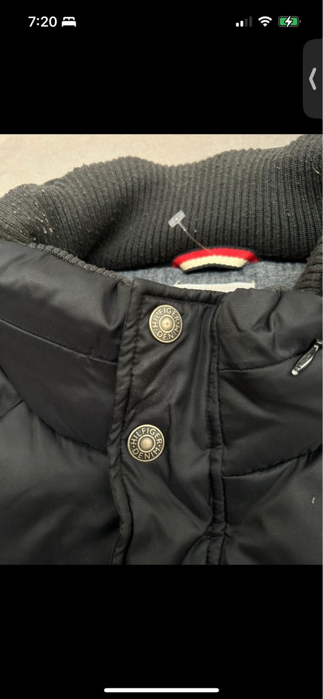 Chaleco Acolchado Tommy Hilfiger Negro