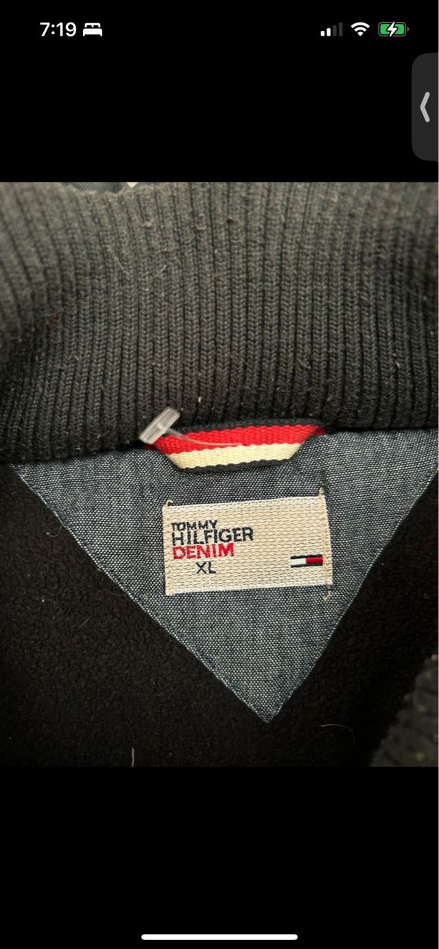 Chaleco Acolchado Tommy Hilfiger Negro