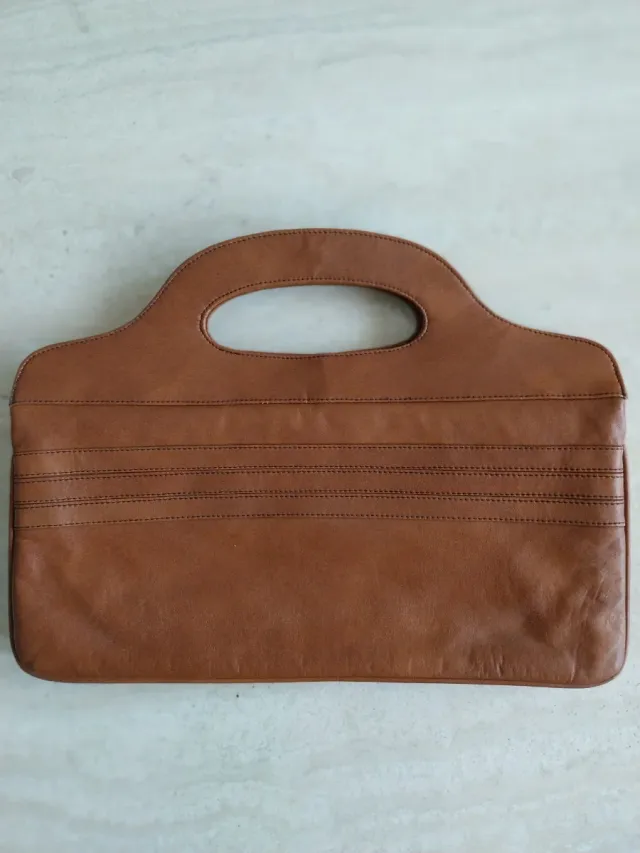 Pochette vintage tabacco