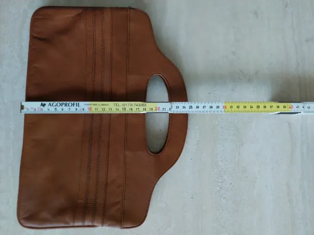 Pochette vintage tabacco