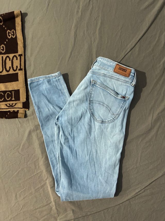 Pantalones Vaqueros Tommy Jeans Azules Talla XS