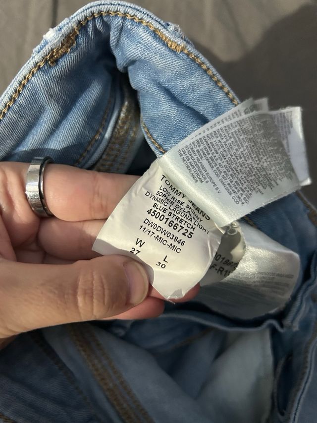 Pantalones Vaqueros Tommy Jeans Azules Talla XS