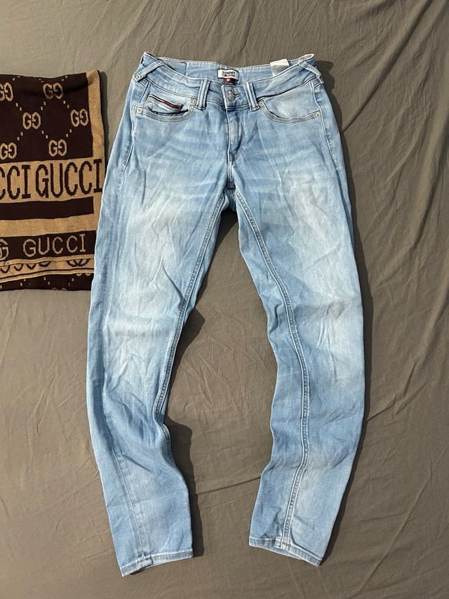 Pantalones Vaqueros Tommy Jeans Azules Talla XS