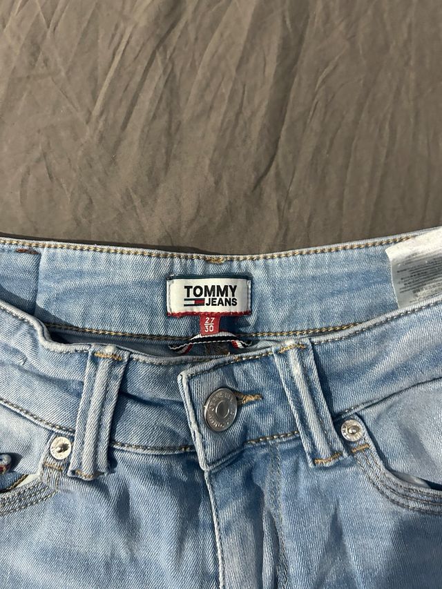 Pantalones Vaqueros Tommy Jeans Azules Talla XS