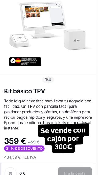 Kit TPV Básico Epson