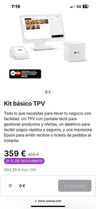 Kit TPV Básico Epson