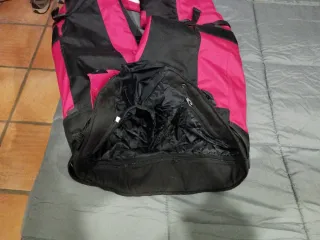 Pantalón Moto Rojo y Negro