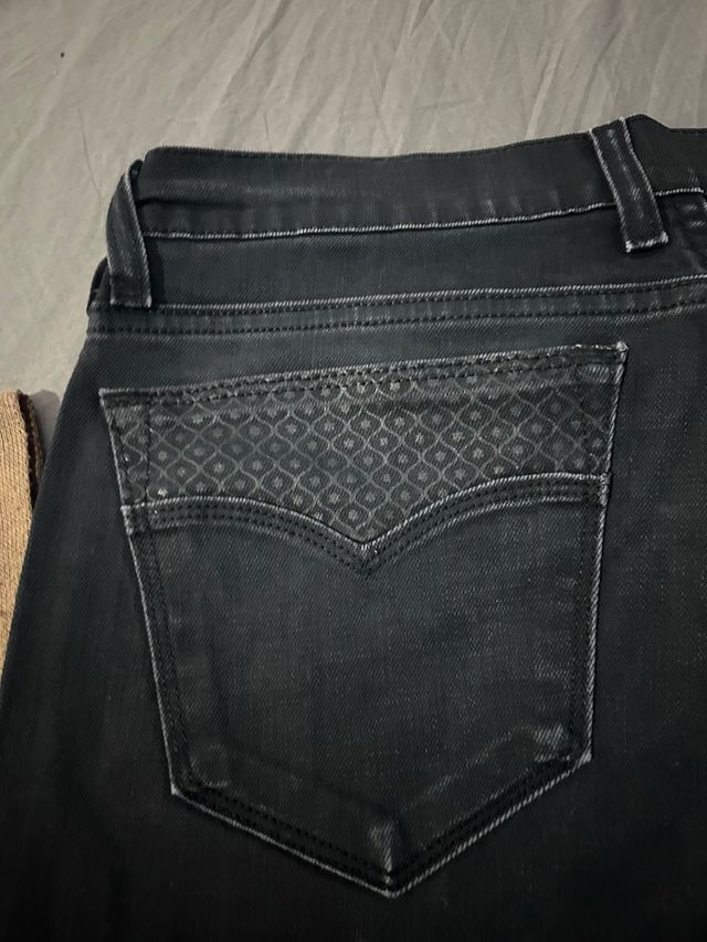 Pantalones Levi's Negros Talla 32x34 Elásticos